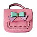 Luerme Girls' Handbag Crossbody Purse Super Cute 3D Design Bowknot Messenger Bag Shoulder Bag (Pink)