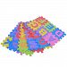 72Pcs Puzzle Foam Mat Educational EVA Soft Foam Mat Kids Activity Play Numbers and Letters Floor Mat 15 x 15cm / 5.9 x 5.9inch