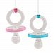 Baby Pacifier Ornament, Assorted of 2 by C&F