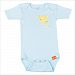 Uh-oh Industries ML20236WH The Messy Line - White A-B-Oop Cs 3-6 month One Piece