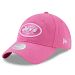 New York Jets NFL Women's Preferred Pick Relaxed Fit 9TWENTY Cap - Pink