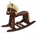 Birthday Gift by Pellatt Cornucopia with a Children's Classic Wooden Rocking Horse