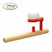 Classic Wooden Games Floating Blow Pipe-Axier Balls Blowing Toys by Generic 2 pcs