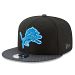 Detroit Lions New Era 9FIFTY NFL 2017 Sideline Snapback Cap - Black