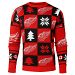 Detroit Red Wings NHL Patches Ugly Crewneck Sweater