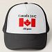 Canada 150 in 2017 Heart Flag Trucker Hat