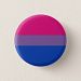 Bisexual flag badge / Button