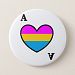 Panromantic Asexual Ace Button