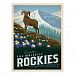 The Rocky Mountains | Colorado Postcard