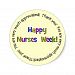 Happy Nurses Week Gifts Classic Round Sticker