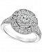 Diamond Filigree Halo Engagement Ring (1 ct. t. w. ) in 14k White Gold
