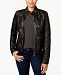 Jou Jou Juniors' Faux-Leather Jacket, Created for Macy's