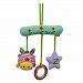 Dovewill Cute Plush Baby Children Red Deer Rattles Bed Stroller Musical Hanging Teether Ring Toys Hand Eye Coordination