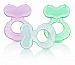 Nuby Soft Silicone Fish Teether, Multi, 1-Pack
