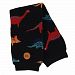 BabyLegs Jurassic-Organic Leg Warmers, Black, One Size Fits Most; Up Till 10 Years Old