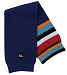 BabyLegs Futuristic-Organic Leg Warmers, Navy/Red/Orange Stripe, One Size Fits Most; Up Till 10 Years Old