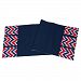 Bacati MixNMatch Zigzag Changing Table Storage Runner, Blue/Red