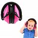 Kids Earmuffs Foldable Headband Ear Defenders Hearing Protection Certified Ear Defenders Noise Reduction Adjustable Soundproofing Ear Muff for Kids Baby Infants Connie518® (18*12.5*8.5cm/7.2”*5”*3.41”, Rose Red)
