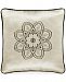 J Queen New York Mirabella 18" x 18" Embroidered Decorative Pillow Bedding