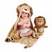Baby Aspen Lion 3-Piece Bath Time Gift Set, Tan/Brown/Beige, 0-6 Months