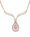 Wrapped in Love Diamond Teardrop Pendant Necklace (1 ct. t. w. ) in 14k Gold, Created for Macy's