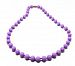 Fashionable Silicone Teething Necklace for Mom to Wear with Teething Baby - Lisa (Lilac)