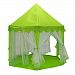 Dovewill Princess Castle Play Tent with Fairy House Large Kids Canopy Boys Girls Play Hut - Green, as described
