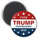 Support Donald Trump for President 2016 Campaign Magnet