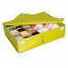 Tune Up 2 in 1 Foldable Drawer Divider, Underwear Socks Ties Bra Drawer Organizer Storage Box (Green)