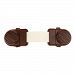 MagiDeal Baby Safety Locks Latch Drawer Cupboard Cabinet Door Drawers Safety Catches 19cm/13cm - 13cm, Coffee