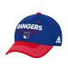 New York Rangers Adidas NHL Authentic Pro Locker Room Flex Cap - Royal
