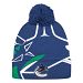 Vancouver Canucks Adidas NHL Oversized Logo Cuffed Pom Knit Hat