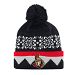 Ottawa Senators Adidas NHL Snowflake Cuffed Pom Knit Hat