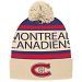Montreal Canadiens CCM Vintage Cuffed Pom Knit Hat