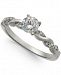 Diamond Twist Engagement Ring (3/4 ct. t. w. ) in 14k White Gold