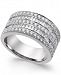 Five-Row Diamond Ring (1-1/4 ct. t. w. ) in 14k White Gold