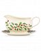 Lenox Holiday Gravy Boat With Stand