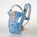 Baby Carrier Polyester Cotton Front and Back Comfort Kid's Waist Stool Backpacks Carrier Belt Hip Seat for Newborns Infants & Toddlers By GOMNEAR (blue2)