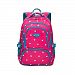 Student Backpack Durable Water Resistant Travel Outdoor Backpack (Rose Red)
