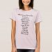 What Cancer Cannot Do. . . T-shirt