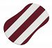 SheetWorld Fitted Bassinet Sheet (Fits Halo Bassinet Swivel Sleeper) - Burgundy Stripe - Made In USA