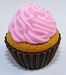 Cupcake Dessert Japanese Erasers. Pink Frosted. 2 Pack [Toy]