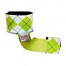Loopy Gear Baby Rattle Holder ~ Choose Pattern (Ambitious Argyle Lime)