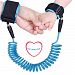 Baby Anti lost Wrist Link 98 inch Toddlers Safety Harness Leash Child Tether Wristband Kids Straps Rope for Children Babies with Parents by Elekmall (2.5m, Blue)
