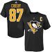 Pittsburgh Penguins Sidney Crosby Adidas NHL Silver Player Name & Number T-Shirt