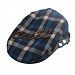 HOT SELL! ! ! Bessky® Baby Kids Toddler Plaid Beret Cap CUTE Letters Hat Cabbie Casquette Flat Peaked Hat Cap