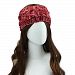 Bessky® New Fashion Winter Women Ear Warmer Headwrap Girl Headband Knit Flower Hairband Hair Piece Hair Accessories Lovely headband Hair piece (Double Color & Red)