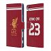 Official Liverpool Football Club Emre Can Players Home Kit 17/18 Group 1 Leather Book Wallet Case Cover For Sony Xperia Z5 Premium / Dual
