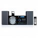 JWIN i7500DBLK Mini MP3 Stereo System with Dock and Dual Voltage