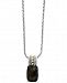 Effy Smokey Quartz Pendant Necklace (5-1/2 ct. t. w. ) in Sterling Silver and 18k Gold
